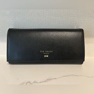 Ted Baker Black Leather Wallet